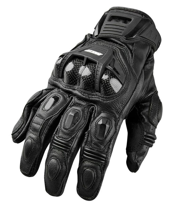 Joe Rocket Canada Men's Leather Motorcycle Gloves with Carbon