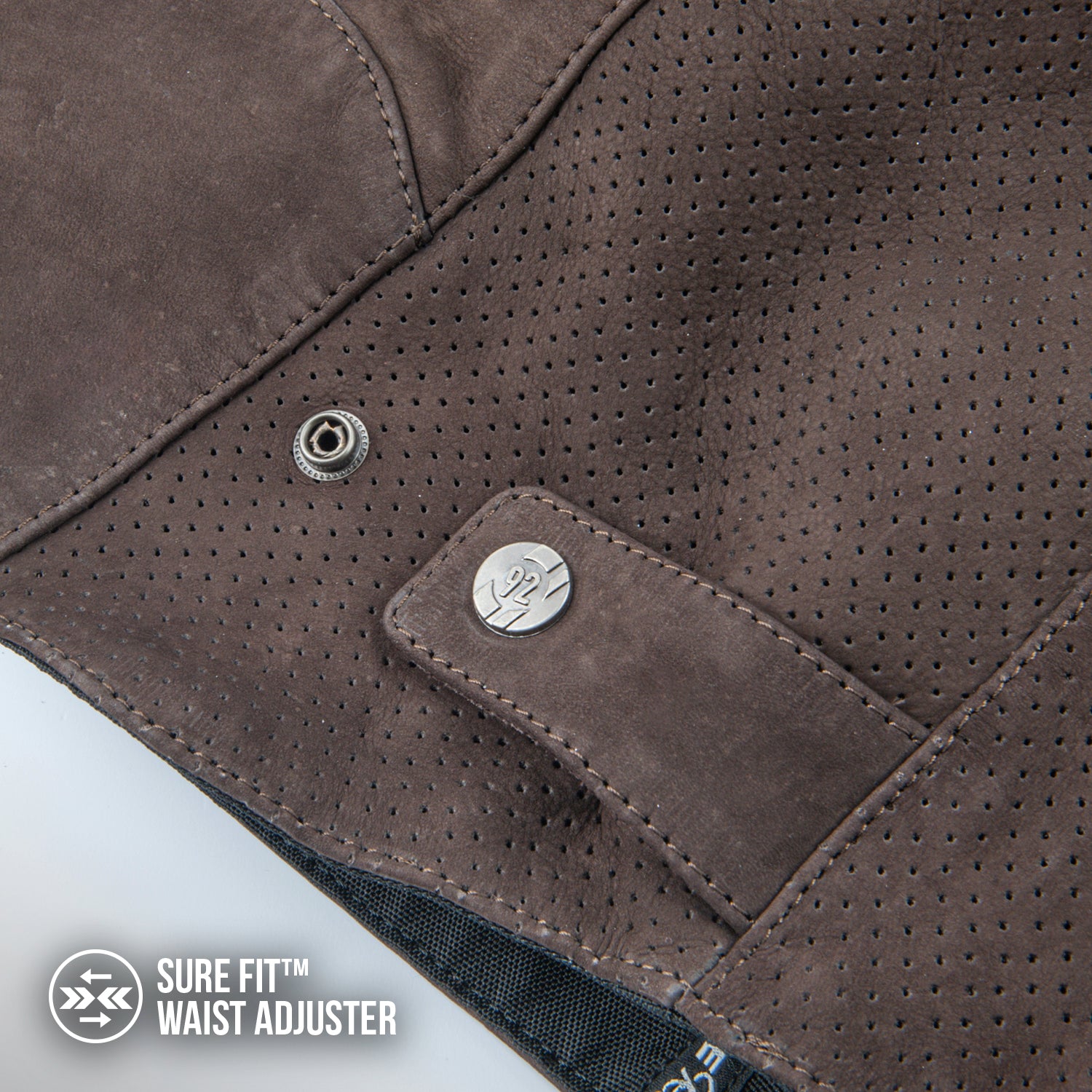 Joe Rocket Canada Classic 92 leather motorcycle riding jacket Detail