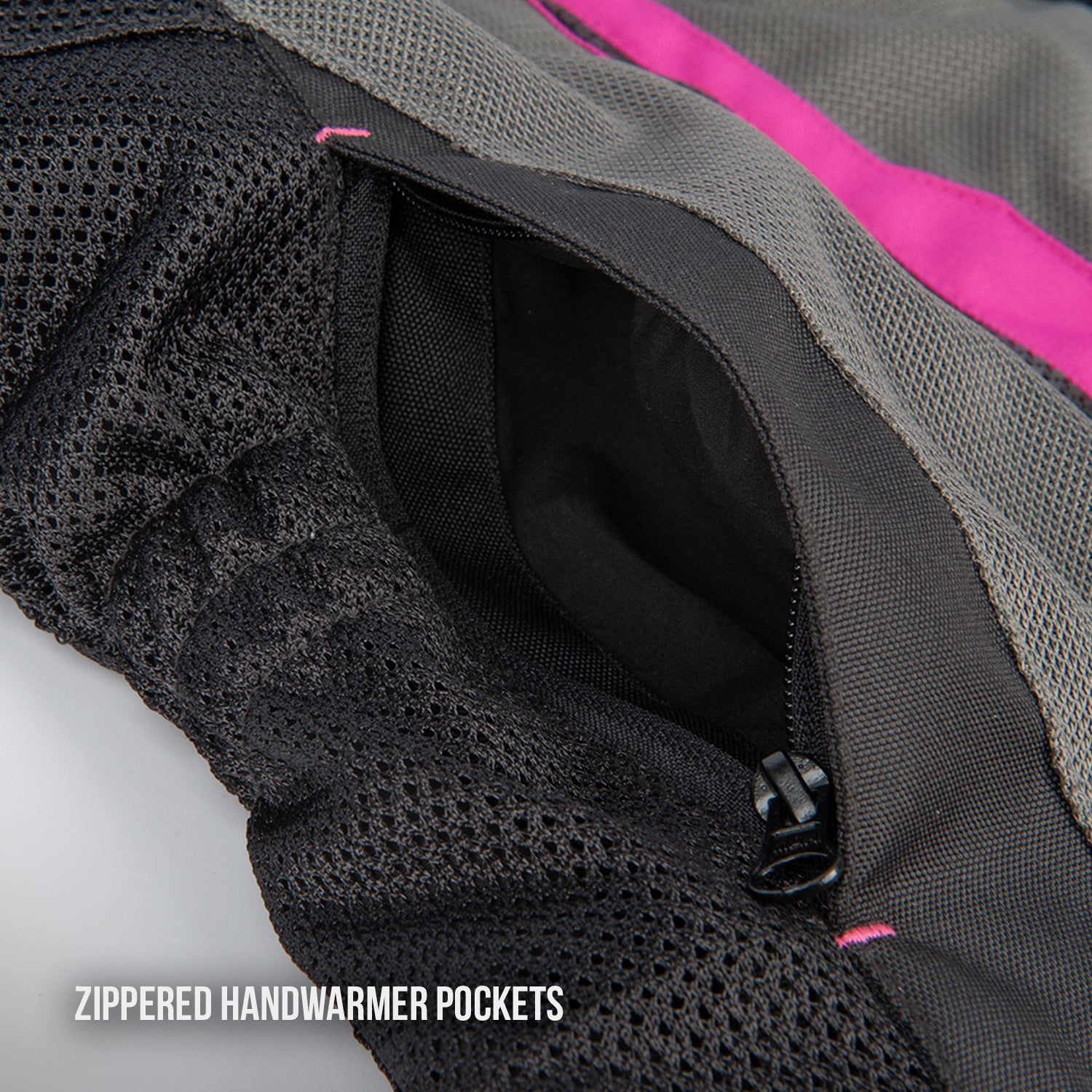 Joe Rocket Canada Stratos womens mesh motorcycle jacket Handwarmer Pocket