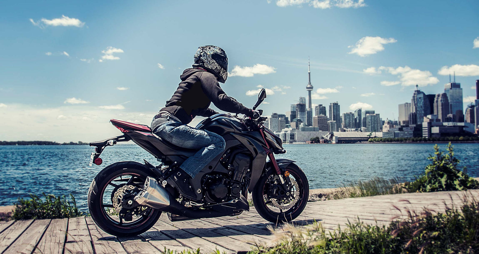 Joe Rocket Canada Lotus Women's armoured motorcycle riding hoodie