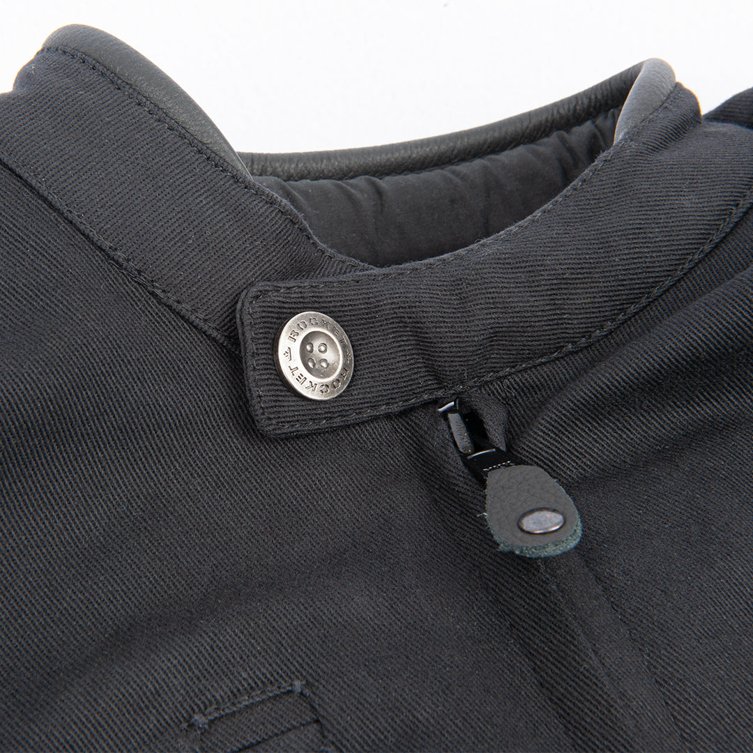 Joe Rocket Canada® Rocket 67 Leather and Canvas Motorcycle Riding Jacket