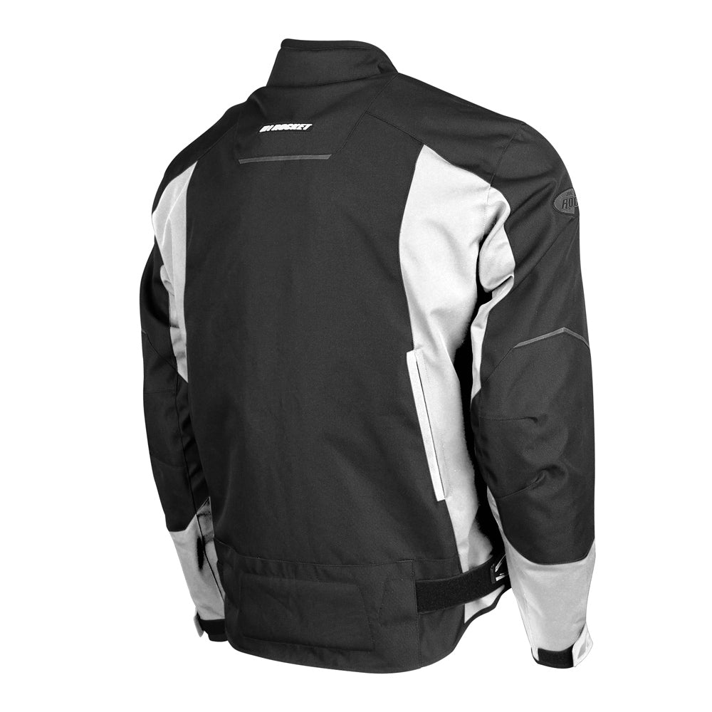 Blouson Moto Homme Splitted EVO - Bleu Avec Protections Homologuées Blouson Moto Homme Splitted EVO - Bleu Avec Protections Homologuées