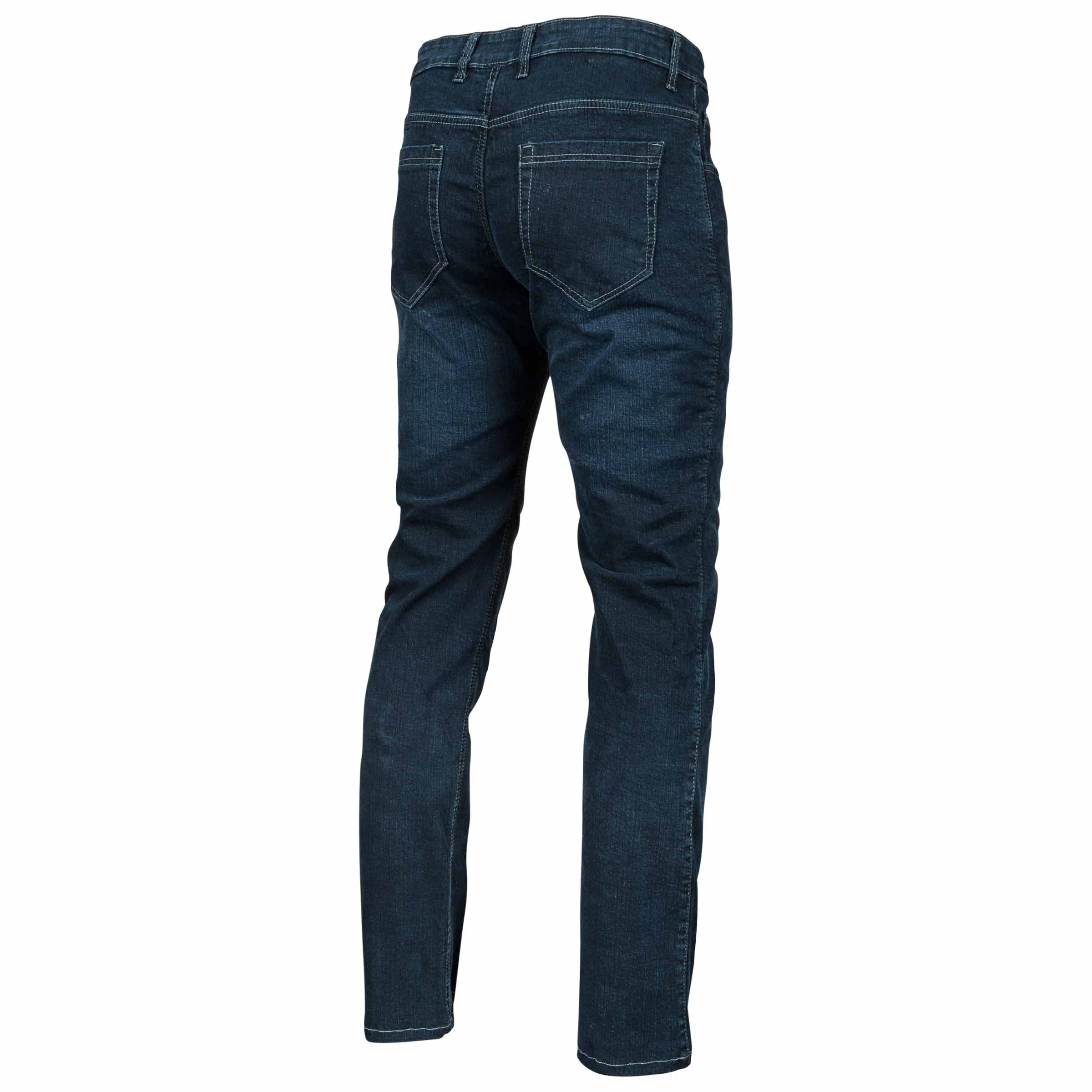 Pando Moto Arnie Slim Blue Motorcycle Jeans Men's Slim-Fit Armalith® -  Chromeburner