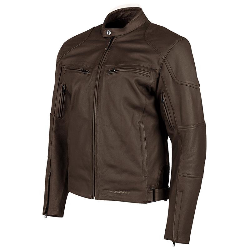 Rasp Leather Jacket